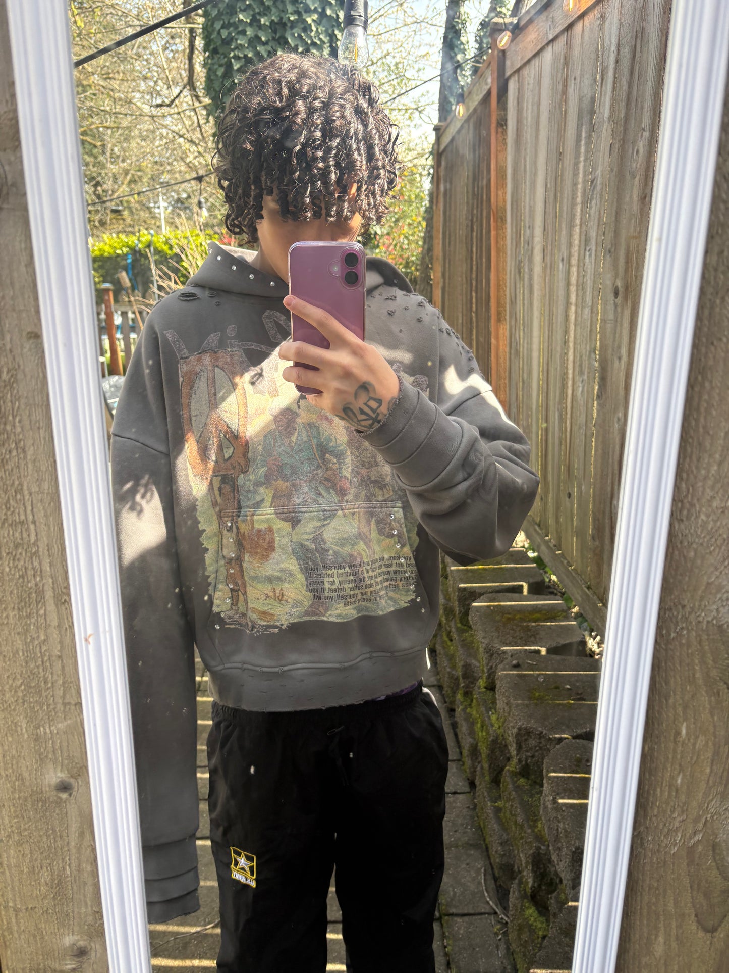 grey “peace”